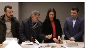 Mozaiku me Hipokampus nga duart e mjeshtrit Qazim Kërtusha dhe Ivo Moja