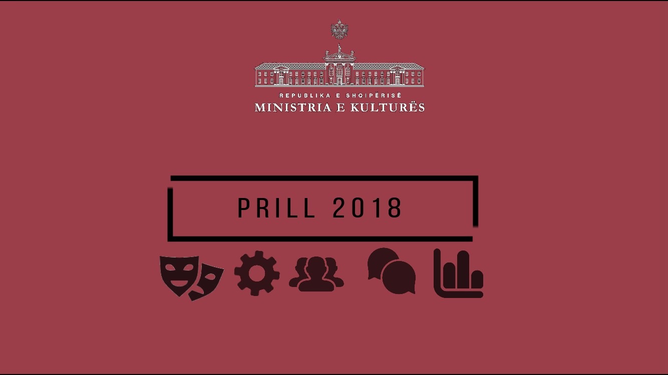 Punët e Ministrisë Kulturës Prill 2018